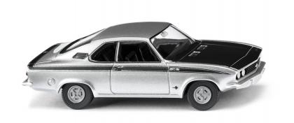 Wiking PKW Opel Manta A GT/E - silber-met 
