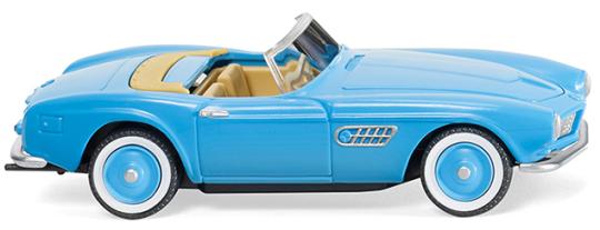Wiking PKW BMW 507 Cabrio hellblau 