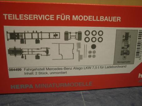 Herpa Z Zurüstteil Fahrgestell Mercedes-Benz Atego LKW 7,5 t 