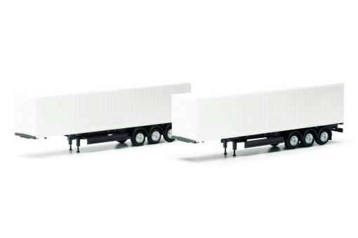 Herpa Z Zurüstteil 40ft Container-Auflieger 2 Stück 085748 