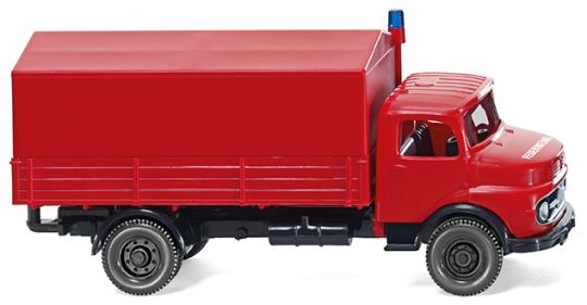 Wiking Pritschen-LKW MB Kurzhauber Feuerwehr 