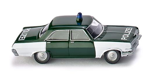 Wiking PKW Opel Kapitän Limousine Polizei 