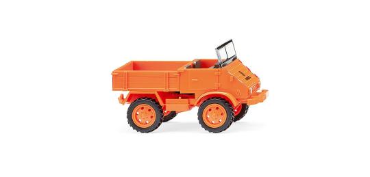 Wiking MB Unimog U411 kommunal orange 