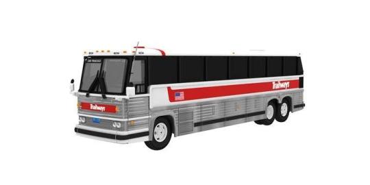 Iconic Replica 1984 MCI MC-9: TRAILWAYS 
