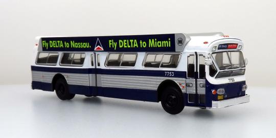 Iconic Replica 1980 FLXIBLE 53102 MTA NEW YORK W/ BAT WINGS 