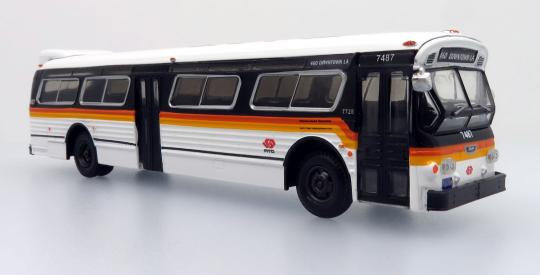 Iconic Replica 1980 FLXIBLE 53102 LOS ANGLES RTD BANDIT SCHEME 