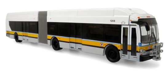 Iconic Replica NFI XN 60 Boston MBTA 