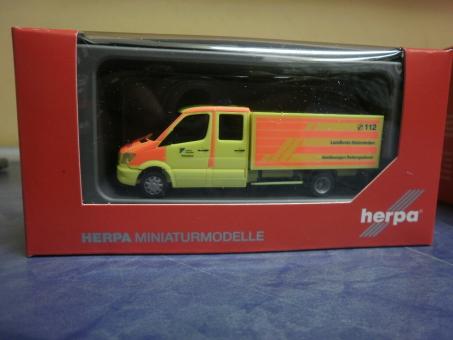 Herpa MB Sprinter 13 DK Gerätewagen Rettungsdienst Holzminde 