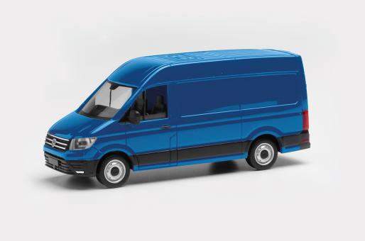 Herpa VW Crafter 2016 HD Kasten ultramarinblau 