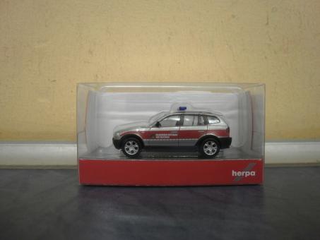 Herpa PKW BMW X3 Feuerwehr Nittenau 