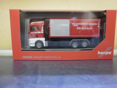 Herpa MAN TG-X XLX Abrollcontainer-LKW Feuerwehr Essen 