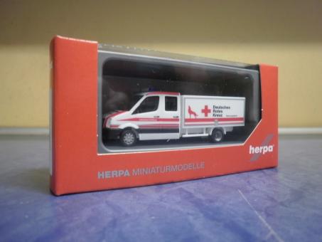 Herpa VW Crafter Kofferaufbau DRK Wolfsburg 