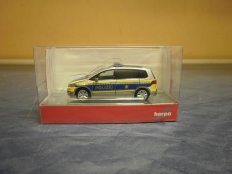 Herpa PKW VW Touran  Polizei Nordrhein-Westfalen 094887 