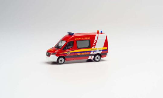 Herpa MB Sprinter`18 Kasten Feuerwehr Meersburg 