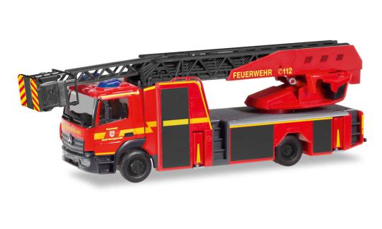 Herpa MB Atego 13 Metz Drehleiter Feuerwehr Herzogenrath 