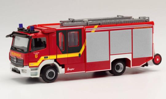 Herpa MB Atego Ziegler Z-Cabine LF 20 Feuerwehr Dinklage 095471 
