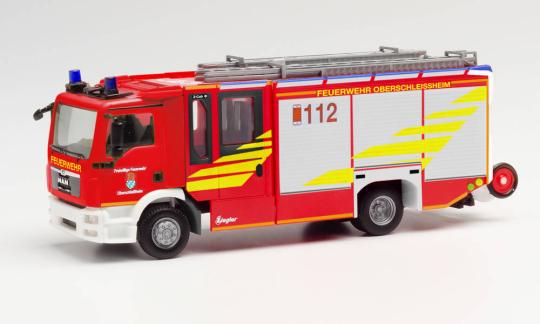 Herpa MAN TG-S Ziegler Z-Cab LF, Feuerwehr Oberschleissheim 095778 
