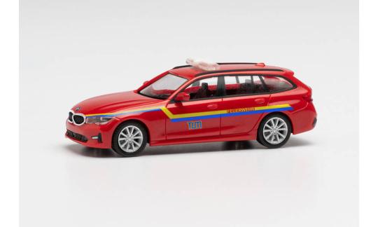 Herpa PKW BMW 3er Touring ™ Feuerwehr TU München 096317 