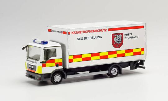 Herpa MAN TG L Koffer-LKW KTS Kreis Stormarn 096560 