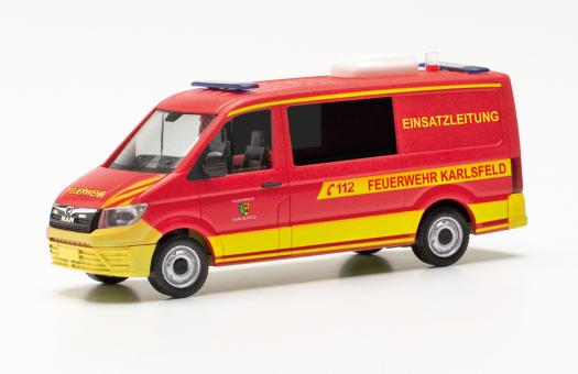Herpa MAN TG-E Halbbus FD ELW Feuerwehr Karlsfeld 096904 