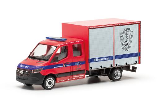 Herpa MB Sprinter 18 Kasten Feuerwehr Augsburg 097017 