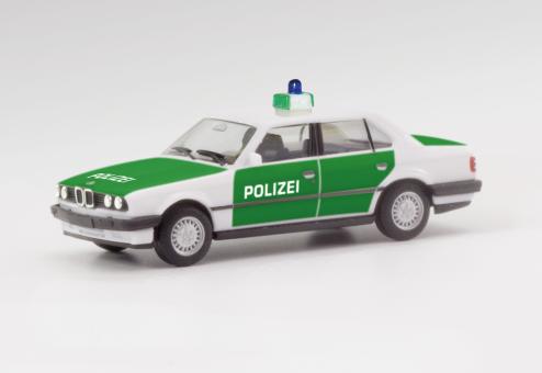 Herpa PKW BMW 323i (E30) Limousine Polizei 097055 