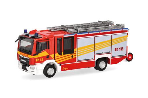 Herpa MAN TG-M CC Z-Cab Feuerwehr 097086 