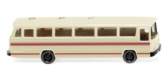 Wiking 1:160 Reisebus MB O 302 hellelfenbein 