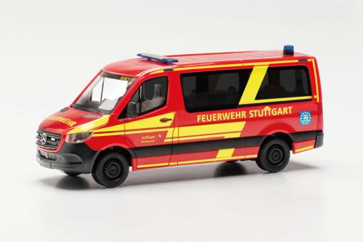 Herpa MB Sprinter 18 Bus Feuerwehr Stuttgart Branddirektion 