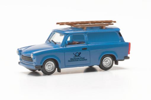 Herpa PKW Trabant 601 S Universal Deutsche Post Studiotechnik 097499 