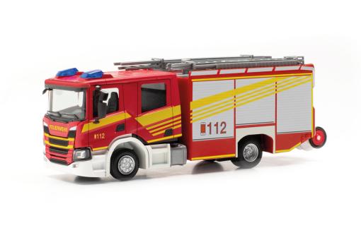 Herpa Scania CP Crewcab HLF Feuerwehr Löschfahrzeug 