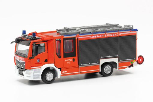 Herpa MAN TG-M CC HLF Feuerwehr Ransbach-Baumbach 097680 