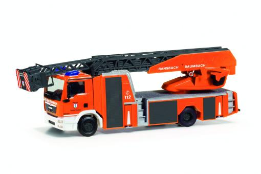 Herpa MAN TG-M Drehleiter Feuerwehr Ransbach-Baumbach 