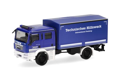 Herpa MAN TG-M Mehrzweckgerätefzg THW Freising 