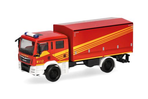 Herpa MAN TG-M Mehrzweckgerätefzg Feuerwehr 098632 