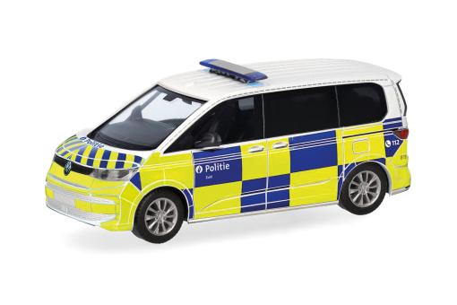 Herpa VW T7 Multivan Police Belgien 098670 