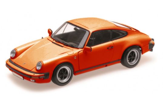 Minichamps 1:18 PORSCHE 911 CARRERA COUPE 3.2 - 1983 - ORANG 