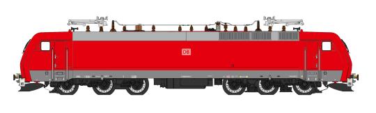 Heljan E-Lok Serie EG 3101 DSB Gods, Ep.V, DCC 10044421 