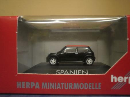Herpa PKW Mini Cooper S TM Spanien 