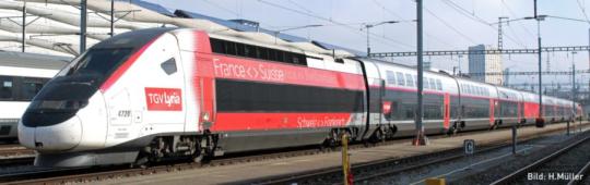 Kato N Triebzug TGV Duplex, 10-tlg. SNCF/Lyria, Ep.VI 