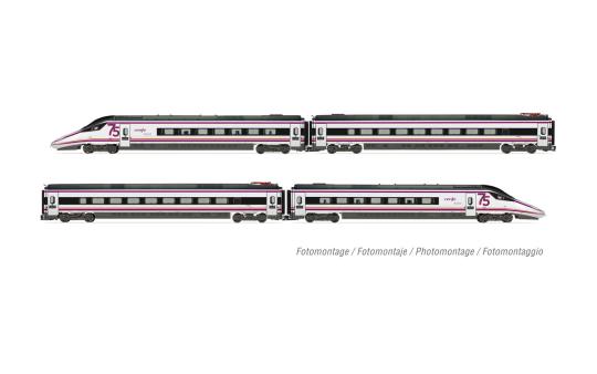 Electrotren Renfe 4tlg.El. Hochgeschwindigkeitszug S-114,75-jähr.Jubiläum Ep.VI 