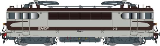 LS Models E-Lok BB9400, grau-braun, Arzens neus Logo, Ep.V SNCF 