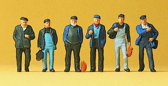 Preiser Industrie- und Hafenarbeiter 10350 