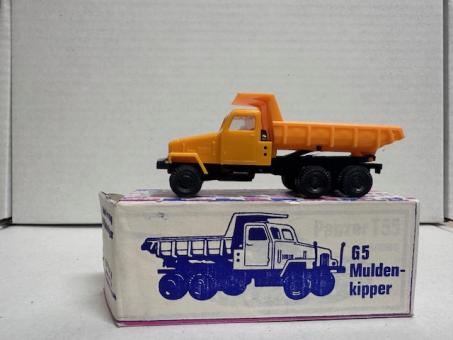 Prefo VEB Berlinplatz LKW G5 Kipper orange 