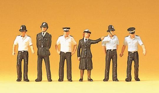 Preiser Figuren Polizisten. Großbritannien 