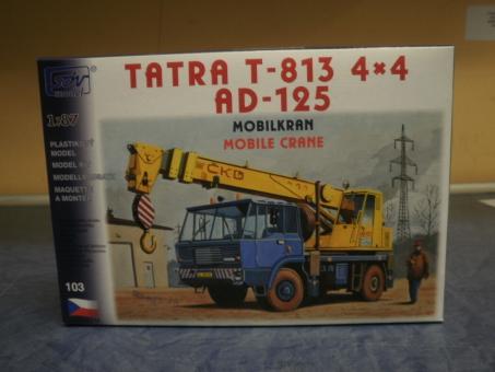 SDV Bausatz Tatra T-813 4x4 AD-125 Mobilkran 