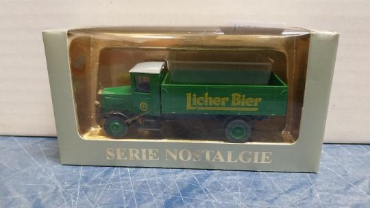 Roskopf MB L5 Pritschen-LKW1928 Licher Bier 