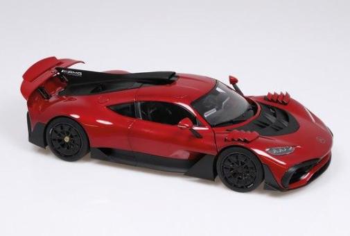 NZG 1:18 Mercedes-Benz AMG One "race" - patagonia red 
