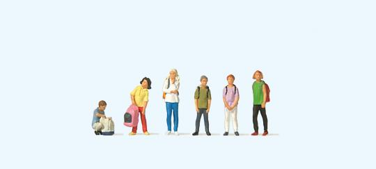 Preiser Schulkinder 
