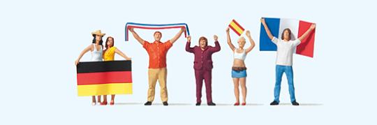 Preiser Fussballfans (1) 10745 